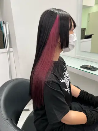 カラー ブリーチなし透明感 💗RYOTAのヘアスタイル
