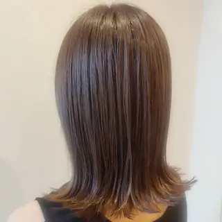 セミロング デジパ🌀予約 募集中❗️うちまのヘアスタイル