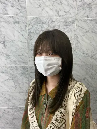 ミディアム ミディアムレイヤー 添田晃基のヘアスタイル