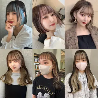 ロング 低ダメージカラー Yoshidaのヘアスタイル