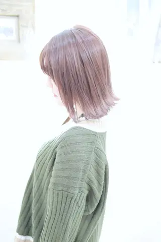 ミディアム カラー 髪質改善酸性縮毛矯正 酸性ストレート◎鈴木のヘアスタイル