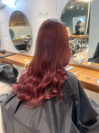 カラー 🎀 夏秋🎀のヘアスタイル