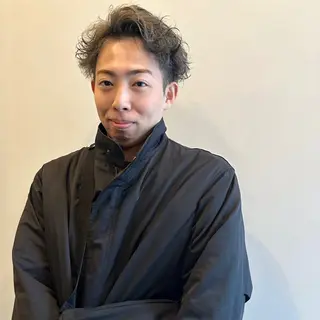ショート パーマ メンズ Kinoshita Akieのヘアスタイル