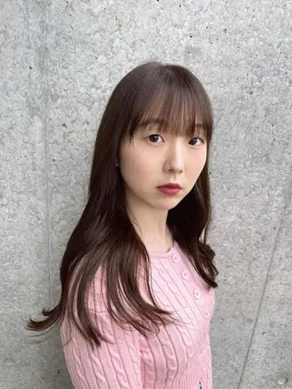 ロング カラー SALOWIN / manaka 🪽のヘアスタイル