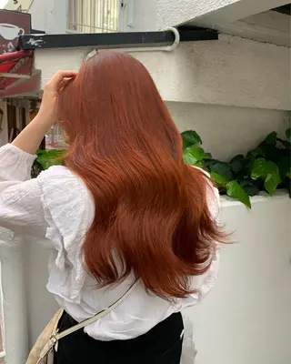 ロング カラー ヘアアレンジ 憧れの艶ハイトーンへ 🌙サイダサキのヘアスタイル