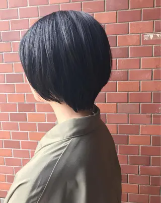 ショート 丹羽大喜 縮毛矯正/美髪矯正のヘアスタイル