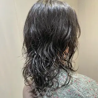 パーマ 神﨑優希 /髪質改善/艶カラーのヘアスタイル