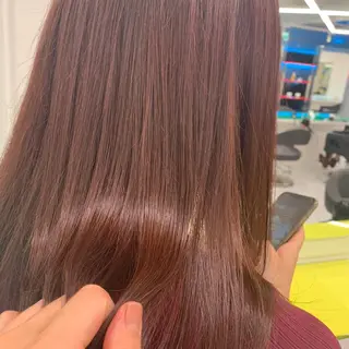 セミロング カラー 完全💗マンツーマン marinのヘアスタイル