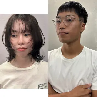 ミディアム メンズ 【NARVIS】 菅田愛華のヘアスタイル