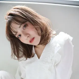 ミディアム カラー 奈良/登美ヶ丘 /Yutaのヘアスタイル