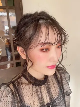 ヘアアレンジ 井上 歩美のヘアスタイル