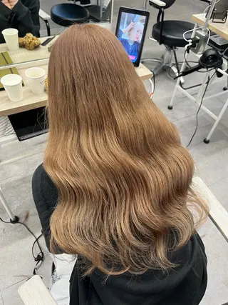 ロング ギャル⚜️巻き髪 ⚜️ちづるのヘアスタイル