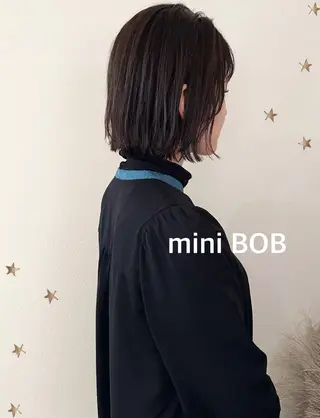 ミディアム 市川 千夏のヘアスタイル