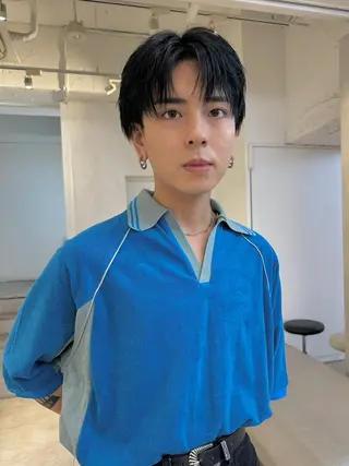 ショート メンズ 🇰🇷カルマパーマ kaito🇰🇷のヘアスタイル