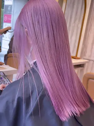 セミロング BRIDGE あきらのヘアスタイル