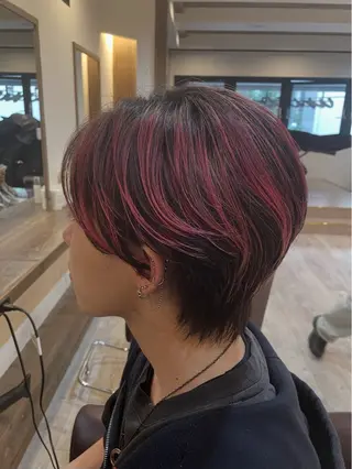 ショート カラー メンズ ニュアンスカラー🫧 加納のヘアスタイル