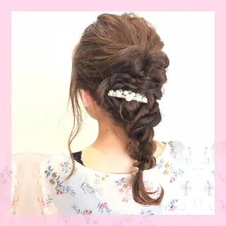 ヘアアレンジ 🍒前川 🍒のヘアスタイル