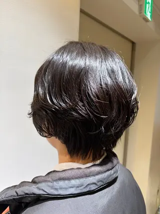 パーマ 新宿三丁目 田中美由紀のヘアスタイル