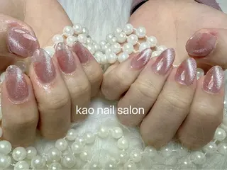 ネイル kao パラジェル スカルプ/長さだしのネイルデザイン