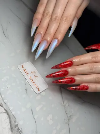 ネイル 💕鈴木ユリ パラジェル/オフ無料のネイルデザイン