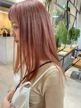 ロング 小顔レイヤー×コンパ クトボブ/林隆平のヘアスタイル