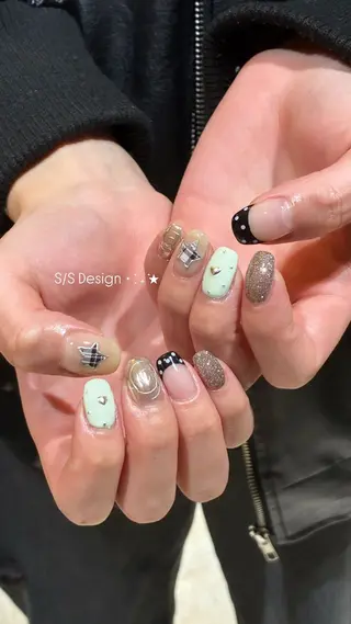 ネイル Aki ୨୧のネイルデザイン