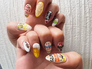 ネイル 上原 千帆のネイルデザイン