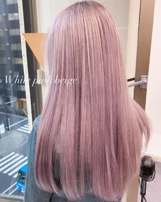 セミロング カラー パーマ ヘアアレンジ メンズ キッズ ネイル マツエク・マツパ 韓国/トレンド レイヤー【101】のヘアスタイル