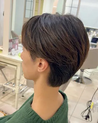 ショート カラー 大竹里旺/belle /インナーカラーのヘアスタイル