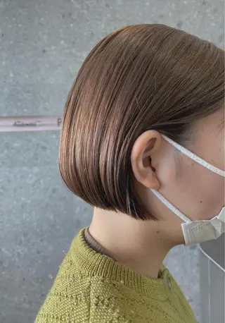 ショート カラー 山下 千明のヘアスタイル