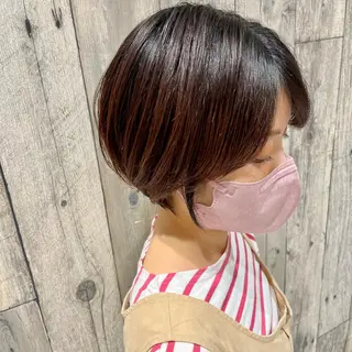ショート 角田 雅行のヘアスタイル