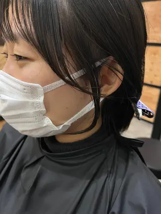 ショート カラー パーマ ヘアアレンジ メンズ キッズ ネイル マツエク・マツパ アイブロウ 久木原 ゆりのヘアスタイル