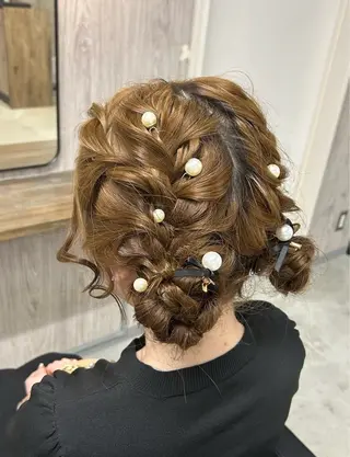 ロング lafit kaede/韓国ヘアのヘアスタイル