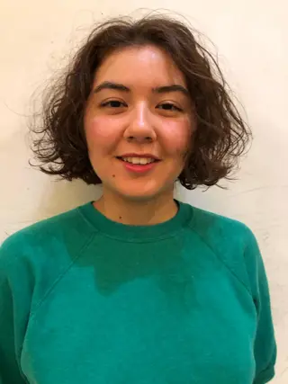 ミディアム パーマ NOUN所属・eri kinjoのヘアスタイル