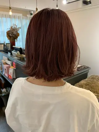 ショート カラー 安村 美奈のヘアスタイル