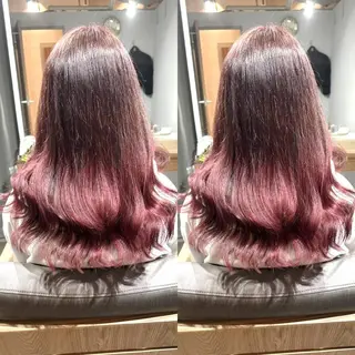 セミロング カラー メンズ ヘアアレンジ 韓国ヘアならお任せ♡ 馴染ませ達人👸yuのヘアスタイル