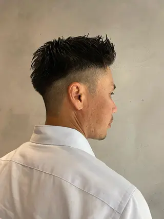 ショート メンズ 骨格補正カット✂︎ 🌟菅野陽介🌟のヘアスタイル