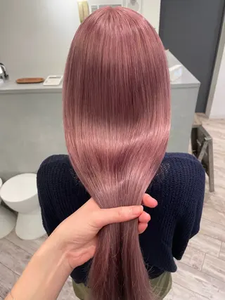 ロング ♡似合わせハイトーン ♡maiのヘアスタイル