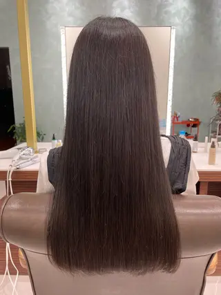 ロング カシータフロル所属・＊ロングモデル＊ 清水菜穂香のヘアスタイル