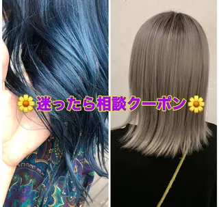 カラー 🩵小野 えりか🩷のヘアスタイル