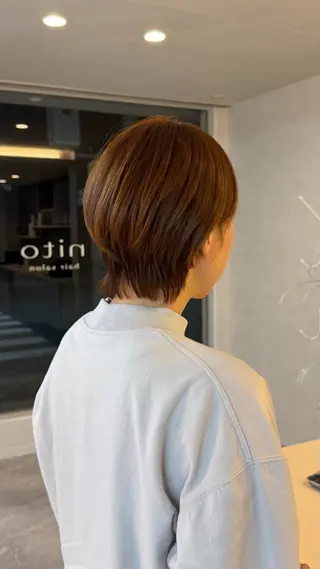 ショート nito所属・nito misakiのヘアスタイル