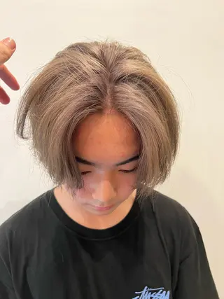 ショート カラー メンズ 大阪メンズパーマ /ショート/らいのヘアスタイル