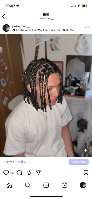 ヘアアレンジ Shimpeiフェー ド/海外スタイル💎のヘアスタイル