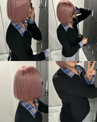 ショート 前田 陽南子のヘアスタイル