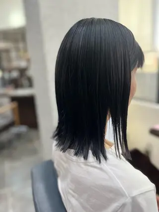 ミディアム カラー 長内 大明のヘアスタイル
