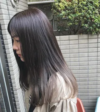セミロング カラー 小山功陽 /メンズスタイルのヘアスタイル