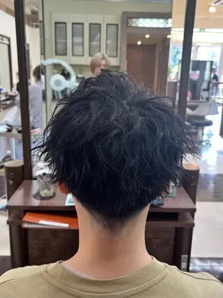 ショート パーマ メンズ 🧊メンズ特化🧊 高木航希のヘアスタイル