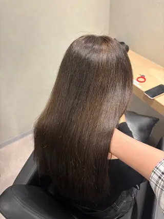 ロング カラー mok 🫧ayaneのヘアスタイル