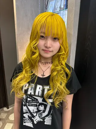 ロング カラー AYAKASA 暖色カラー/レイヤーのヘアスタイル