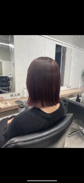 ミディアム カラー 透明感カラー/艶髪 ♥柏谷菜穂♥のヘアスタイル